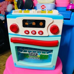 Tasty junior Play Oven - Red and Blue
